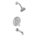 Newport Brass Tub and Shower Trim Set, Polished Gold (PVD), Wall 3-1232BP/24